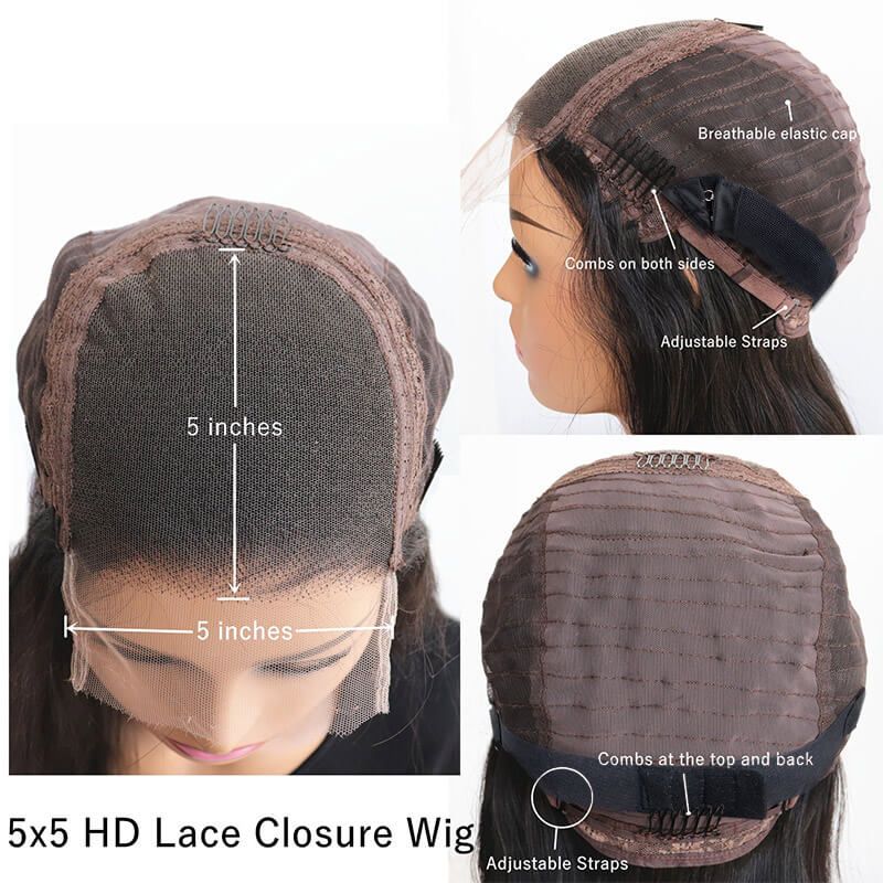 5x5 Body Wave Wig