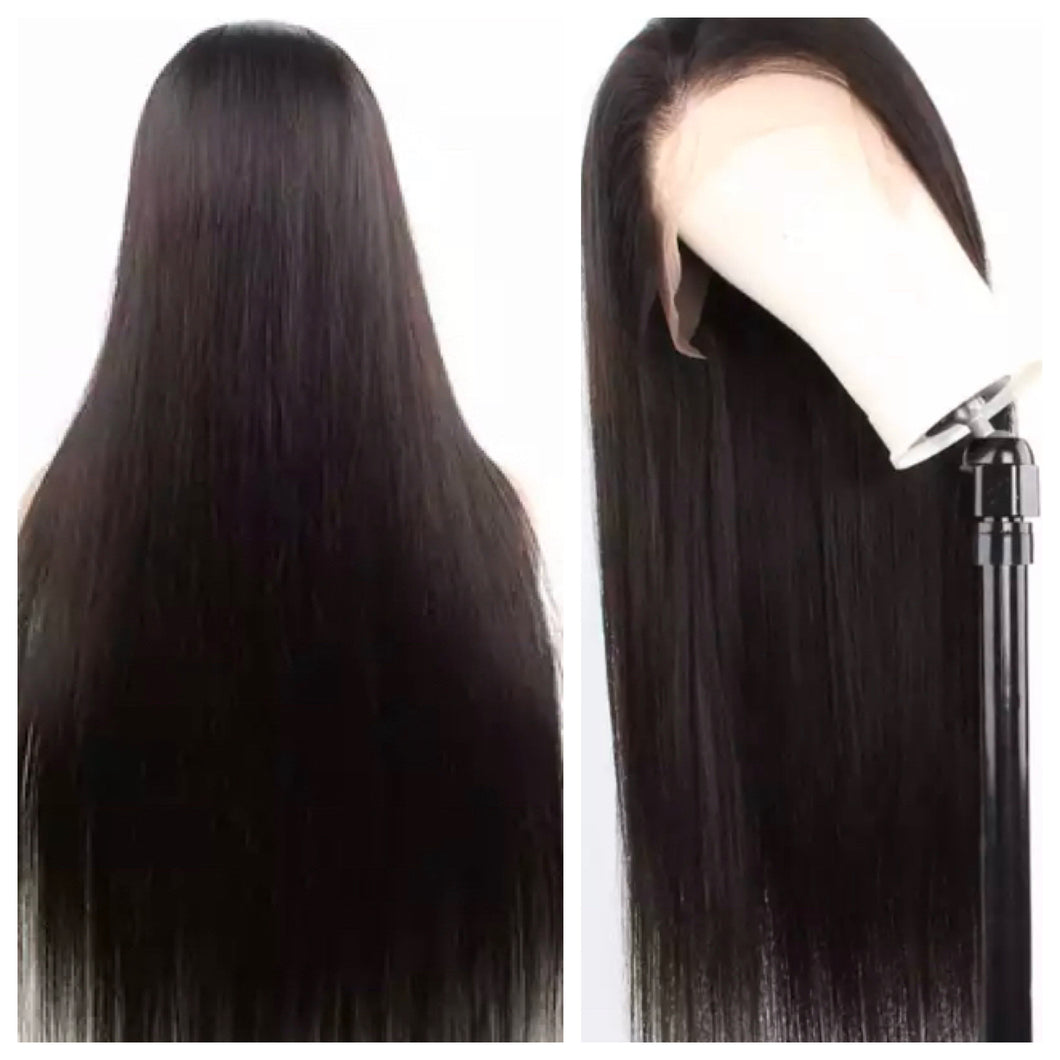 13x4 Straight Frontal Wig 180% Density
